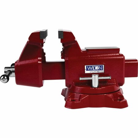 LIGHT HOUSE BEAUTY 8 in. Utilty Heavy Duty Bench Vise with 360 deg Swivel Base - 8.5 in. Jaw Opening LI3645576